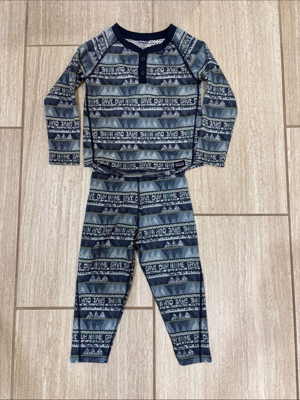 Patagonia Capilene Baselayer Set, Size 2T